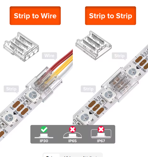 LED-Streifen Verbinder